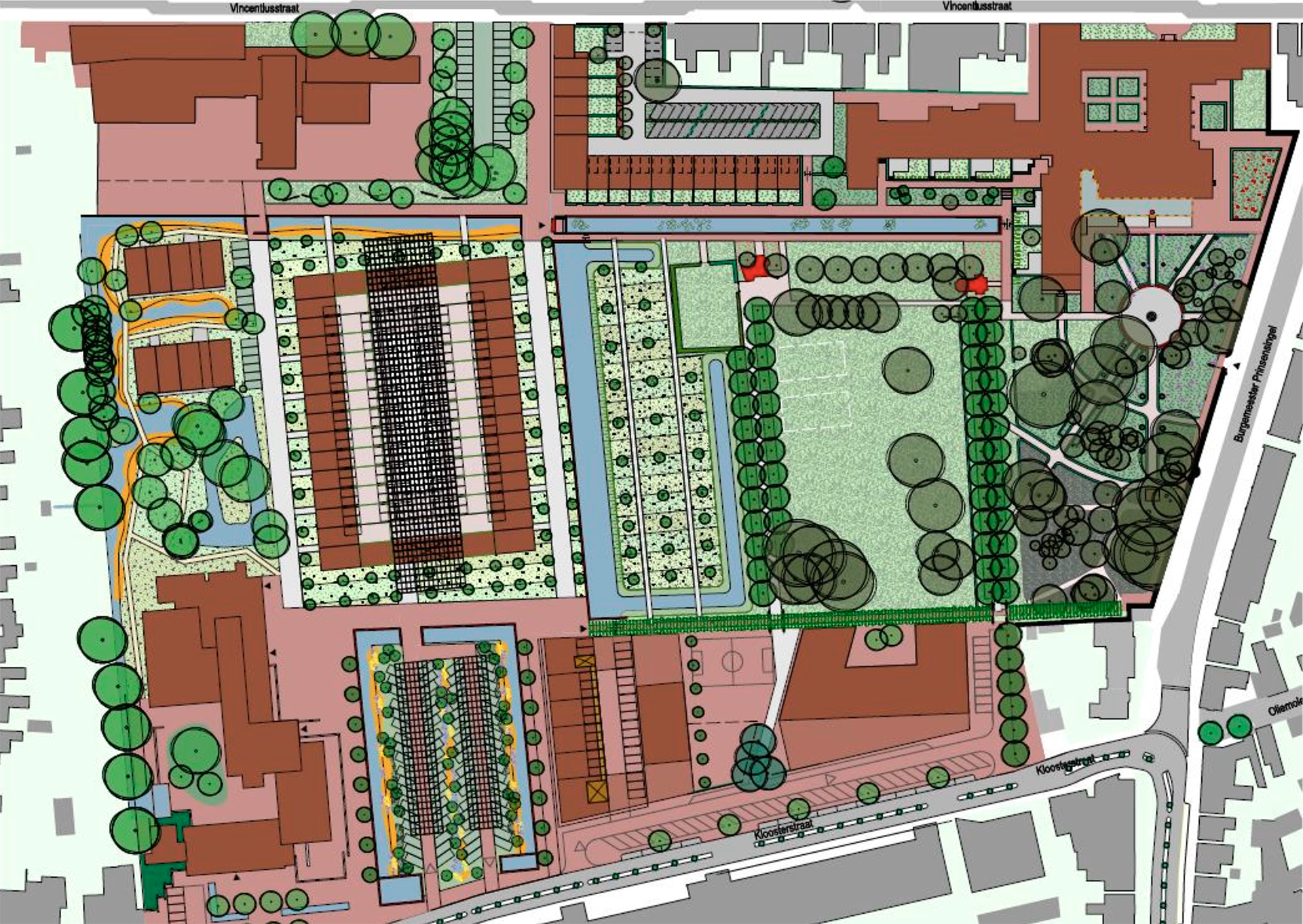 Plattegrond Groot Mariadal